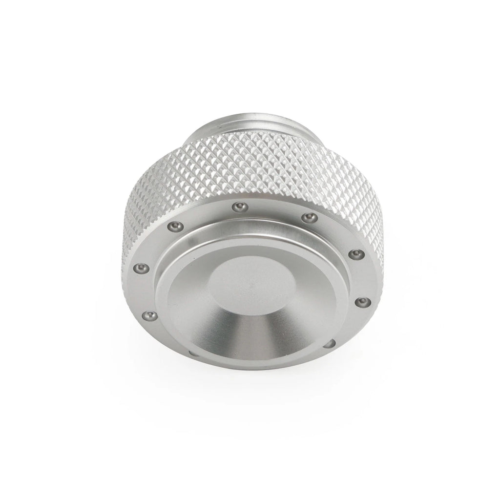CNC Oil Filler Plug for Scram 411 Hunter / Meteor / Classic 350 (2021–2023) Silver