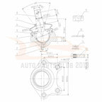 10pcs Front Tie Rods Ball Joints Pitman Arm Kit for Toyota Pickup (1992–1995)