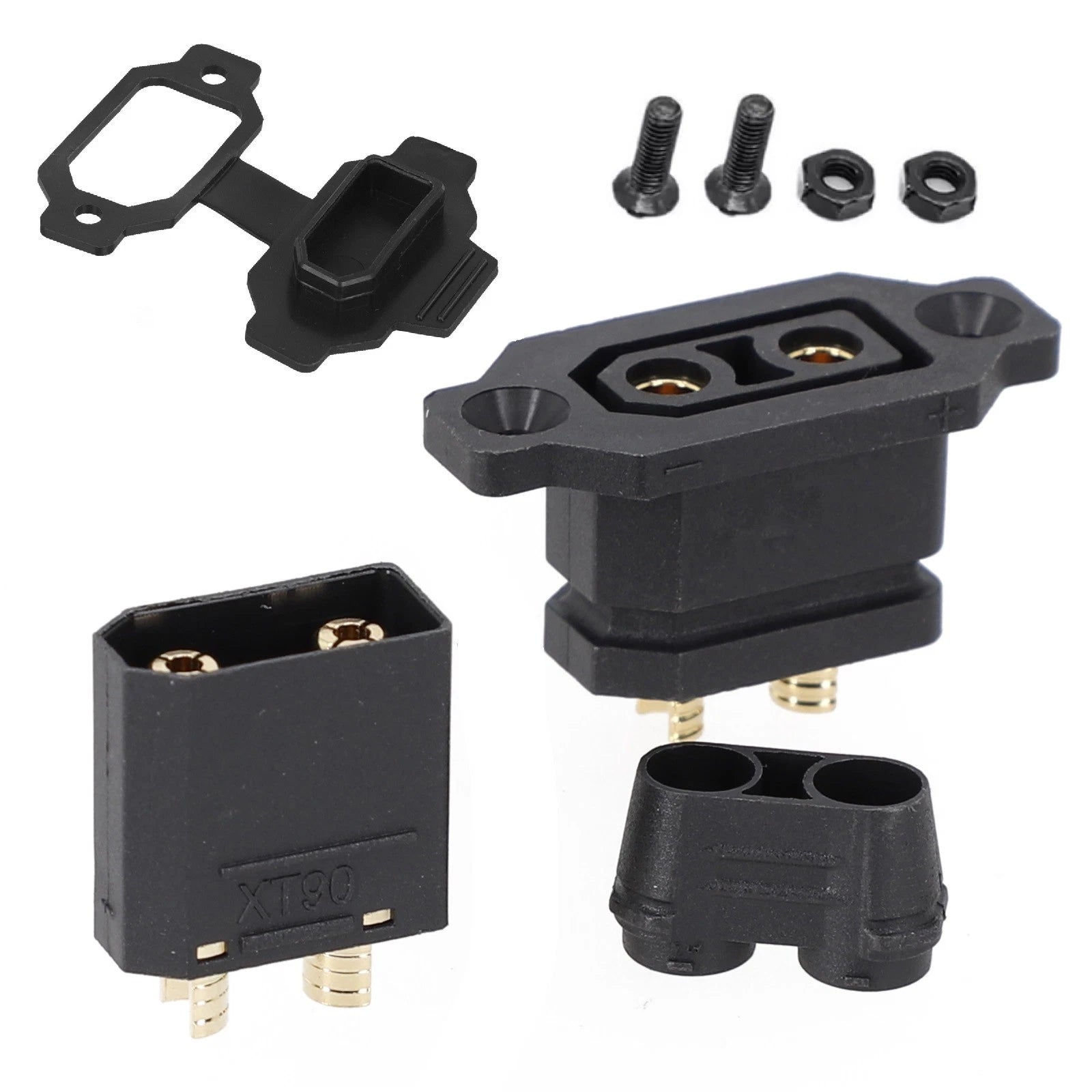 XT90E Battery Charging Port for Electric Vehicles (DC500V)