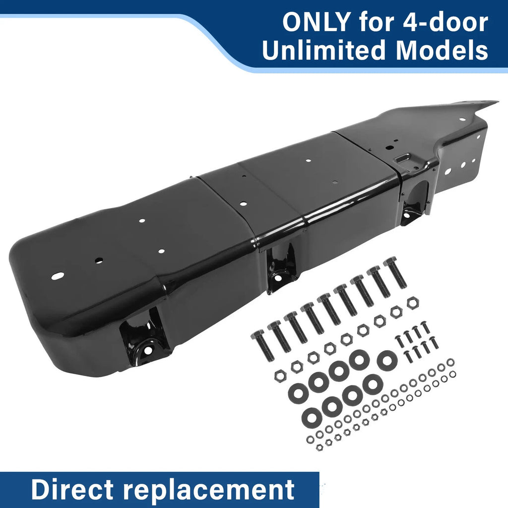 Steel Gas Fuel Tank Skid Plate for Jeep Wrangler JK 4-Door (2007–2018)