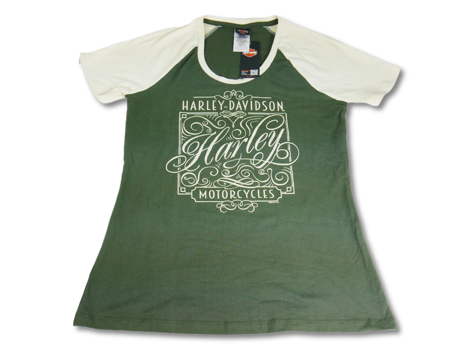 Women's Baseball Style T-Shirt for Harley Davidson