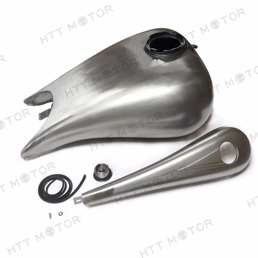 6.6 Gal Custom Stretched Fuel Gas Tank for Harley Touring Baggers (2008–2016)