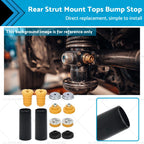 Pair Rear Strut Mount Tops Bump Stop for BMW 1 Series E87/E88, 3 Series E90/E91/E92