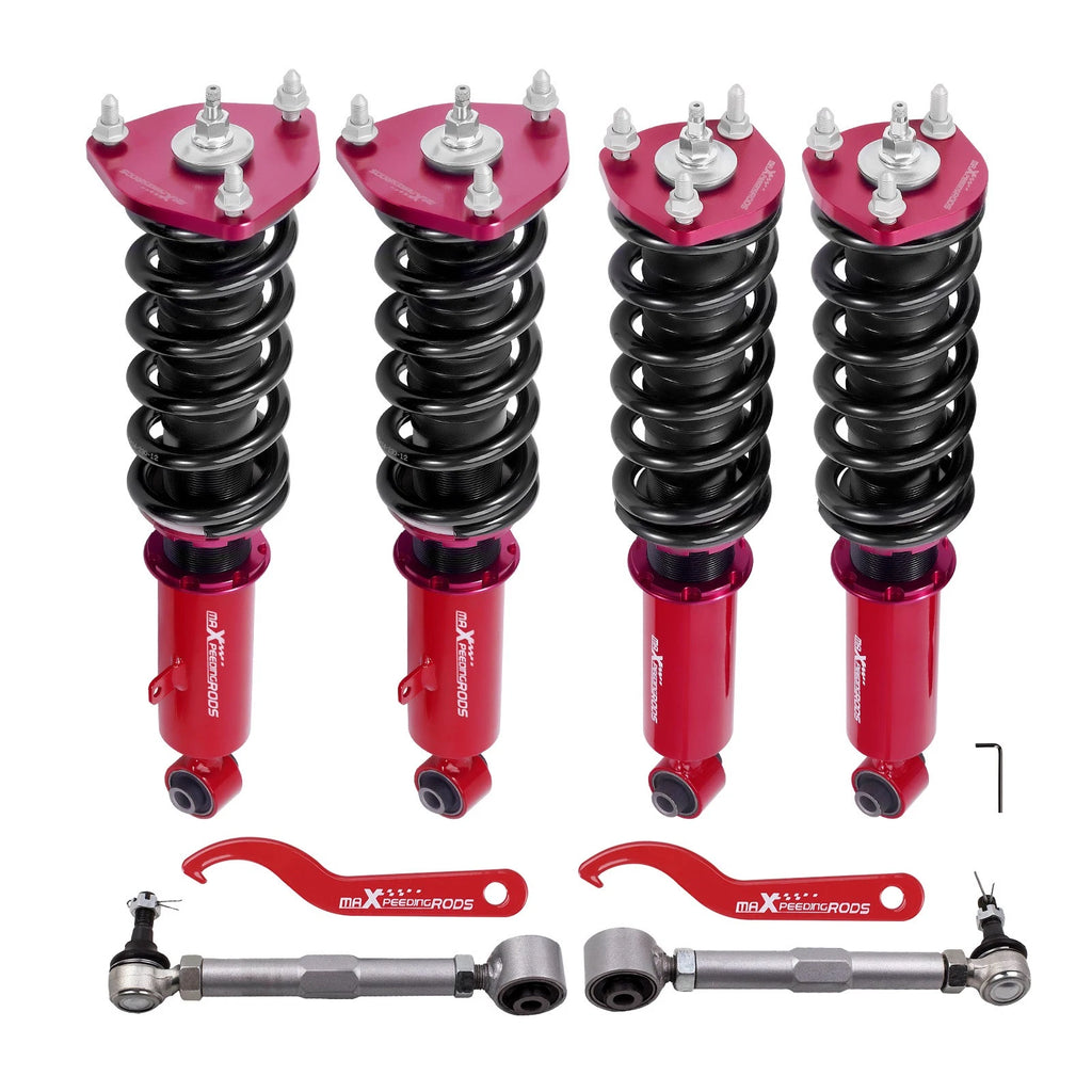 Coilovers & Adjustable Rear Toe Arm Kit for Lexus GS300 GS400 GS430 (1998–2005)