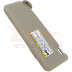 Beige Sun Visor for Toyota Camry (2009–2011) Right Side Without Sunroof