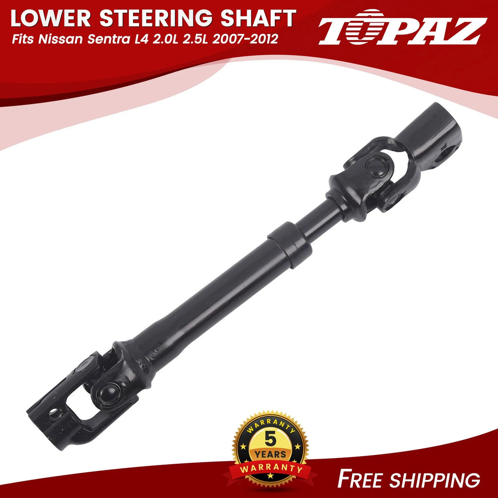 Lower Steering Shaft for Nissan Sentra L4 2.0L 2.5L (2007–2012)