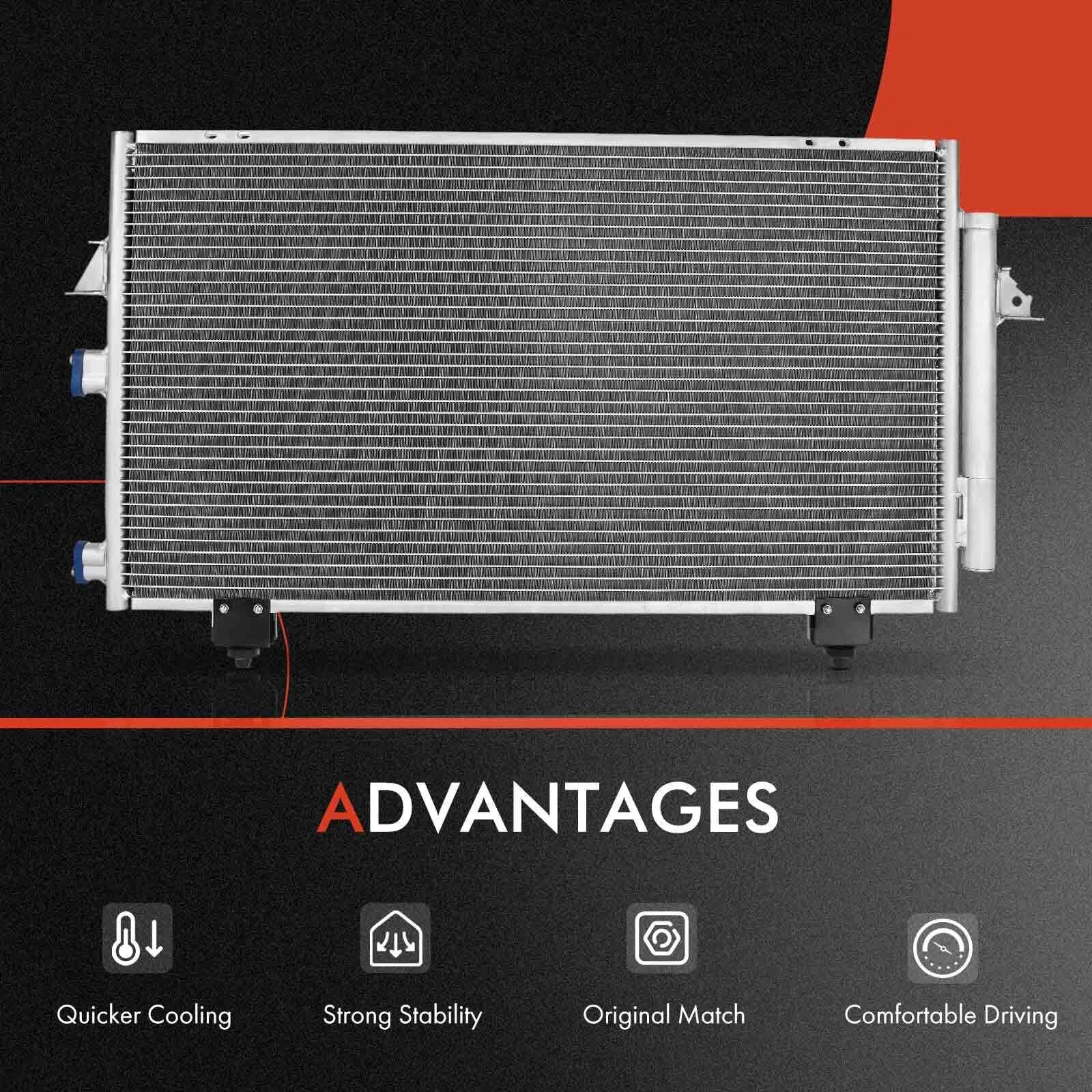 Radiator & AC Condenser for Toyota RAV4 (2001-2003, 2004-2005)