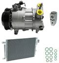 AC Compressor Kit With Condenser for Dodge Dart 2.0L (2016–2016)