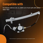 Front Left Power Window Regulator with Motor for Nissan Altima (1993-1997)
