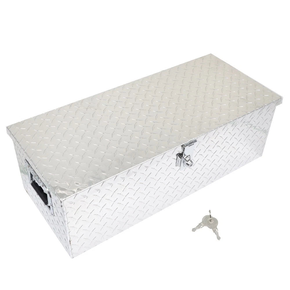 30" Aluminum Pickup Truck Tool Box for Universal (Fits Most Models)