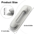 Snap Quick Davits Handle Pad for Dinghy Lock Kit (Plastic, Gray)