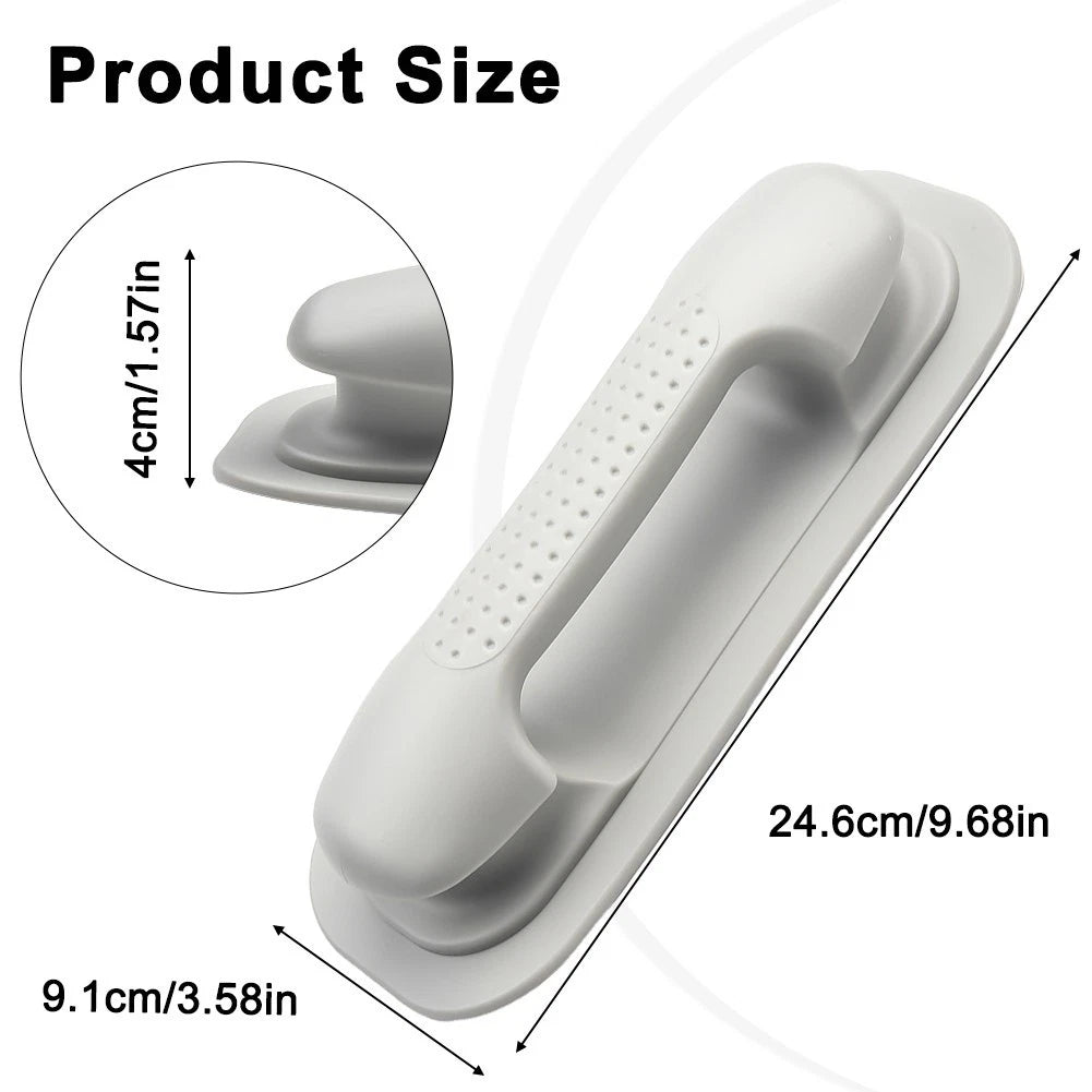 Snap Quick Davits Handle Pad for Dinghy Lock Kit (Plastic, Gray)