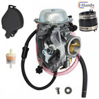 Carburetor with Intake Boot for Kawasaki Prairie KVF360 (2003–2006) 15003-0093, 15003-1686