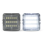 2Pcs White LED License Plate Lights for Toyota Tundra (2014–2019) Tacoma (2016–2019)