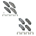 Set of 4 Akebono ProACT Ceramic Disc Brake Pads for Ford Mustang (2018–2021)