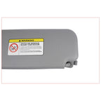 Front Passenger Sun Visor for Hyundai Accent (2011-2015) Gray Right