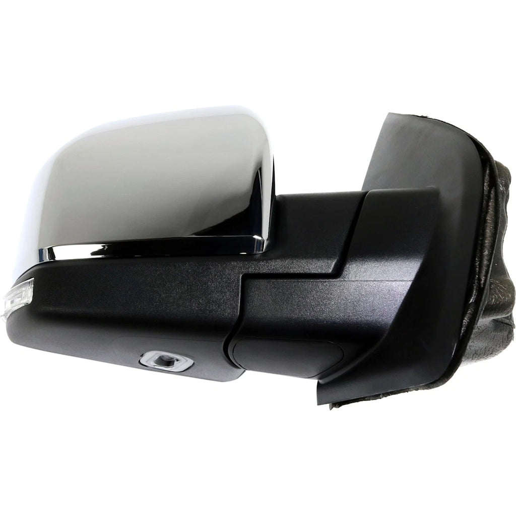 Power Mirror for Ford F-150 (2015–2018) Right Power Fold Chrome Memory