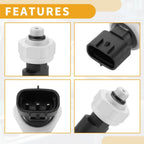A/C Pressure Switch Sensor for Toyota Camry (2006-2017) - Durable Plastic & Metal