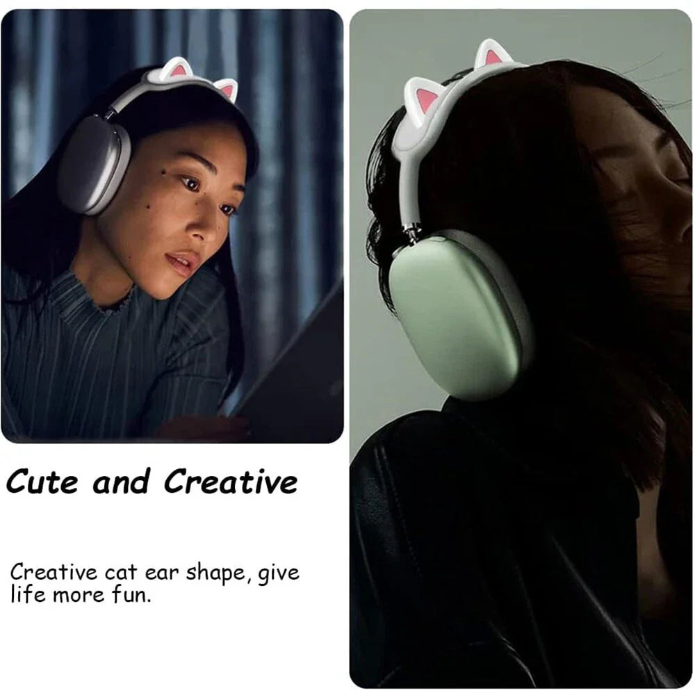 Cat Ear Shape Anti-Scratch Cover for Apple AirPods Max