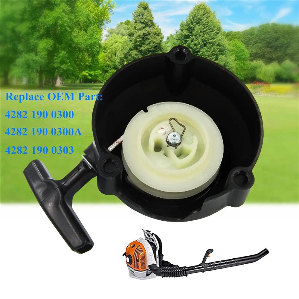 Recoil Starter Assembly for Stihl BR500 BR550 BR600 (4282 190 0303)