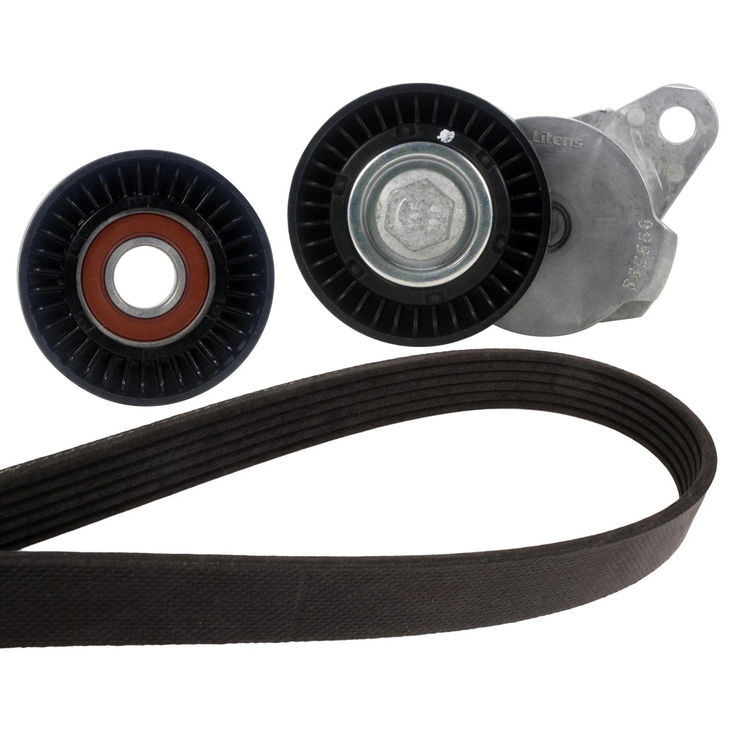 Drive Belt Idler Pulley Tensioner Kit for Dodge Dart 2.4L L4 (2013–2015)