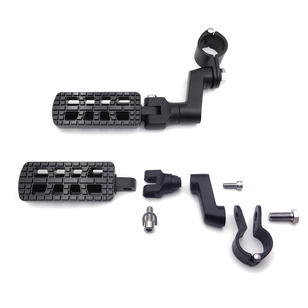CNC Dominator Highway Foot Peg Clamp Kit 1.25" for Harley Road Glide (2015–2023)