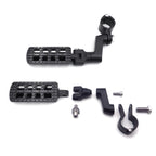 CNC Dominator Highway Foot Peg Clamp Kit 1.25" for Harley Road Glide (2015–2023)