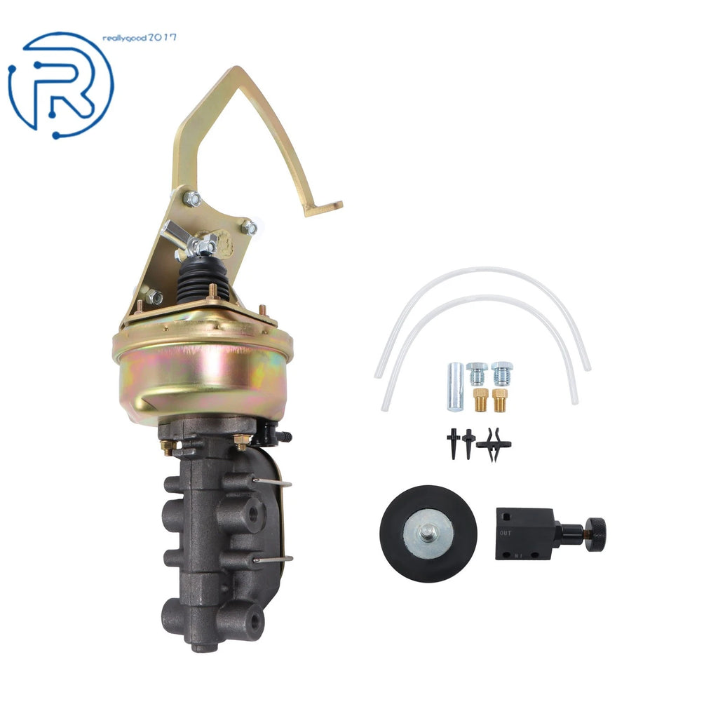 Dual Brake Booster & Master Cylinder Pedal Assembly Kit for Ford Car (1935–1940) 7"