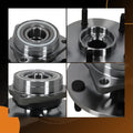 Set of 2 Wheel Hub Assembly for Dodge Ram 1500 4x4 (1994–1999) 515006