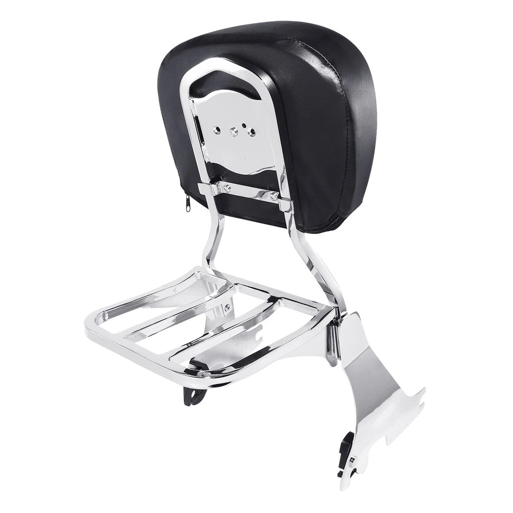 Backrest Sissy Bar & Luggage Rack for Harley Sportster XL883 1200 48 72 (2004–2024)