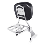 Backrest Sissy Bar & Luggage Rack for Harley Sportster XL883 1200 48 72 (2004–2024)