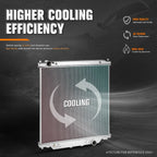 Aluminum Core Cooling Radiator for Ford F-250/F-350/F-450/F-550 (2003–2007)