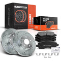 Front Drilled Brake Rotors & Ceramic Pads for Subaru Legacy Impreza (2000–2023)