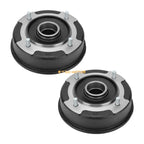 2X Front Brake Drum W/Bolts for Kawasaki Mule 500 550 (KAF300) 41038-1238