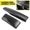 Carbon Fiber Armrest Cover for Mercedes W204 C-Class C63 AMG C300 (2008–2014)