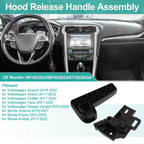 Hood Latch Release Handle for Volkswagen Sharan (2016–2022) No. 6R1823533