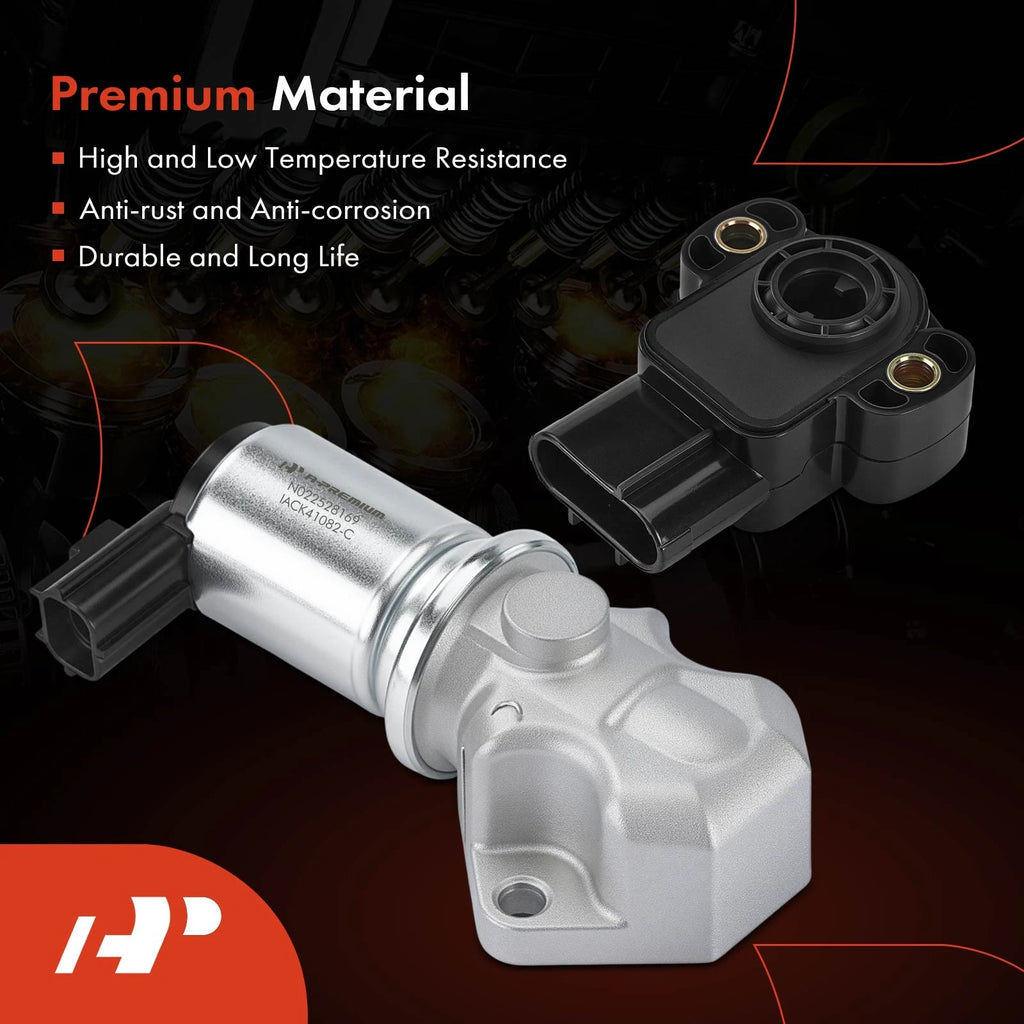 2X Idle Air Control Valve & Throttle Position Sensor for Ford Escape (2001-2007)