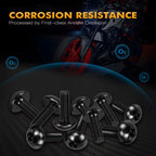 5mm Fairing Windshield Bolts Kit for Yamaha YZF R1 R6 YZF600R 750R (1998–2023)