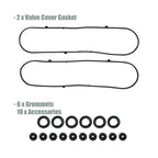 Set of 2 Valve Cover Gasket VS50607R for Acura MDX 3.5L V6 (2003–2006)