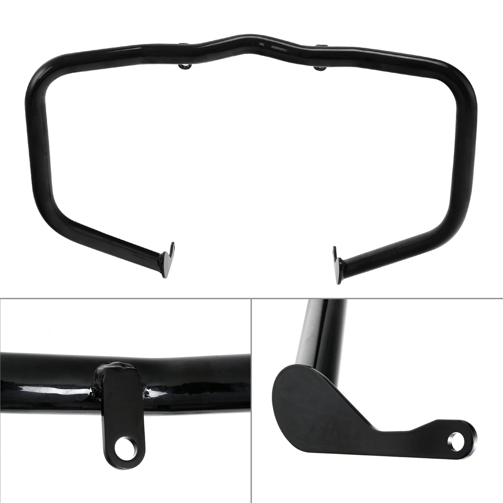 Chrome/Black Engine Guard Crash Bar for Harley Sportster S (2021–2026)