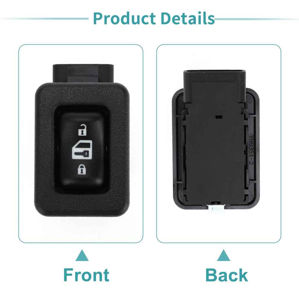 Door Lock Switch for Chevrolet Silverado 1500, GMC Sierra 1500 (2003–2006)