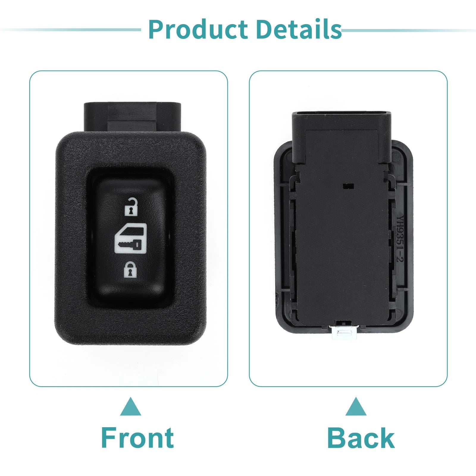Door Lock Switch for Chevrolet Silverado 1500, GMC Sierra 1500 (2003–2006)