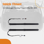 2PC Power Lift Support Set for VW Touareg (2011–2015) 7P6827851D/851F