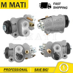 Set of 4 Front Brake Wheel Cylinders for Honda TRX450 Foreman 1998–2004