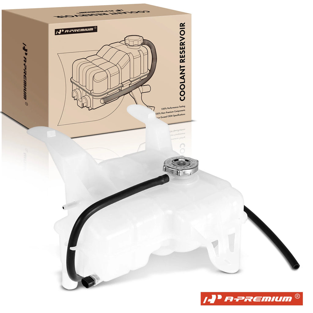 Engine Coolant Reservoir Tank with Cap for Chevy Express 2500 3500 (2003–2023)