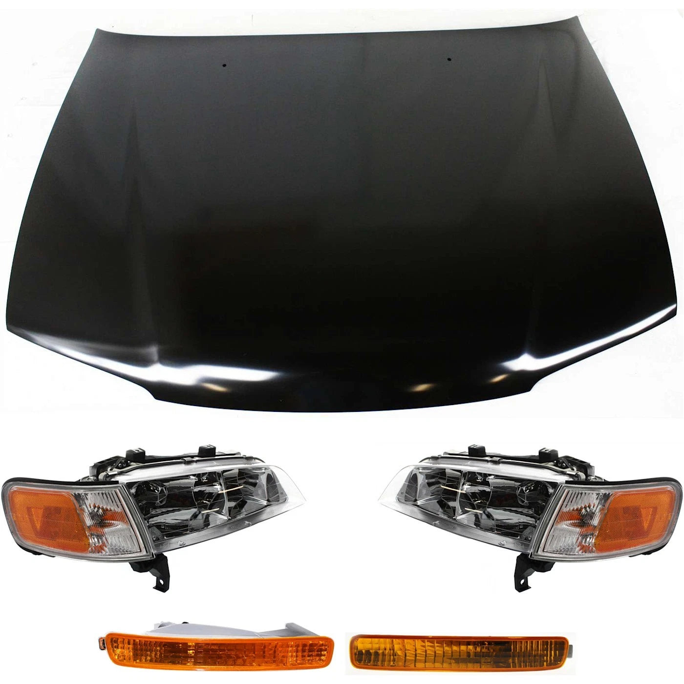 Hood Kit for Honda Accord (1996–1997) with Headlights and Turn Signal Lights