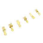 135 Pcs Gold Crimp Connectors for 0.5-2.5mm2 Wire AWG 22-14