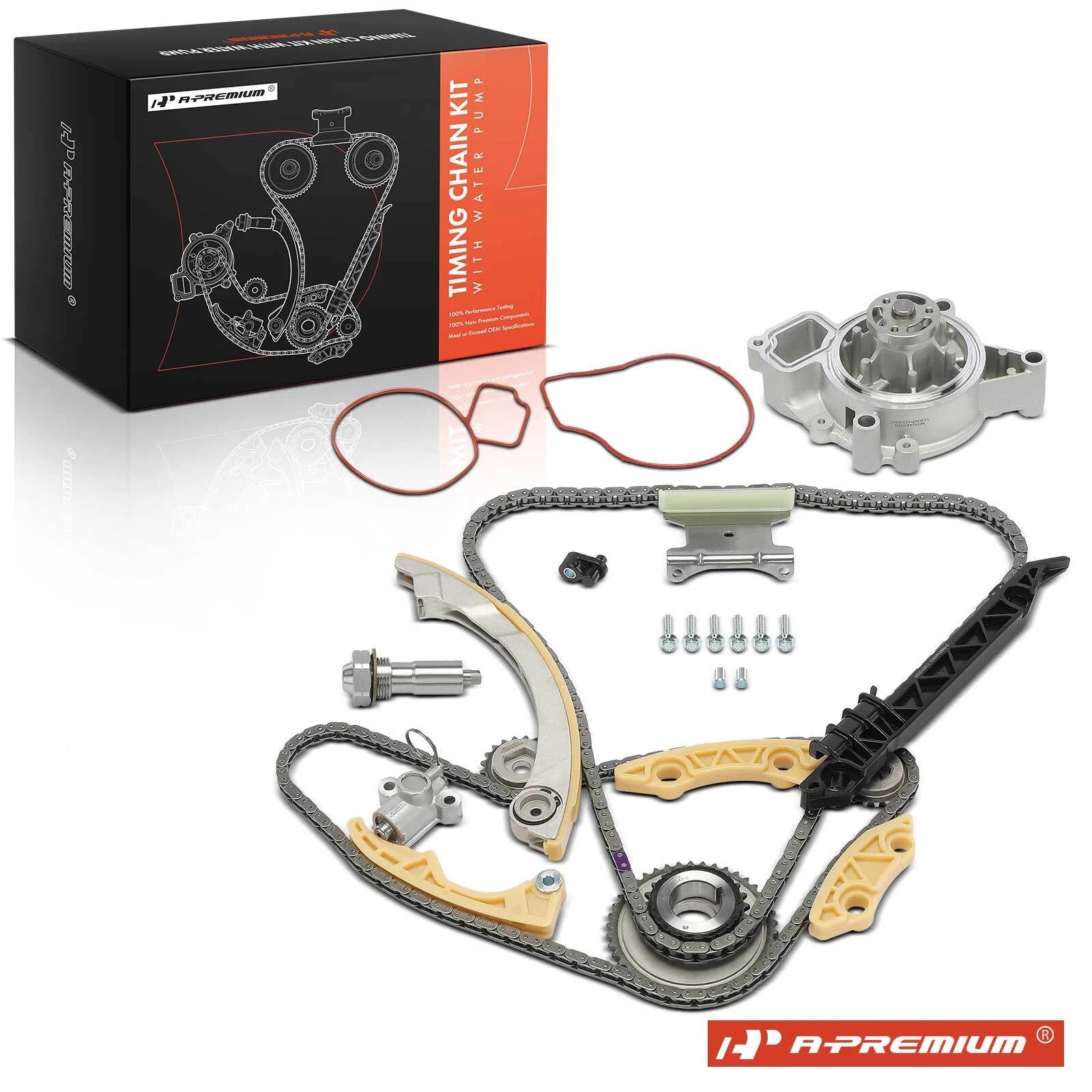 16x Timing Belt and Water Pump Kit for Chevy Malibu (2008–2012)