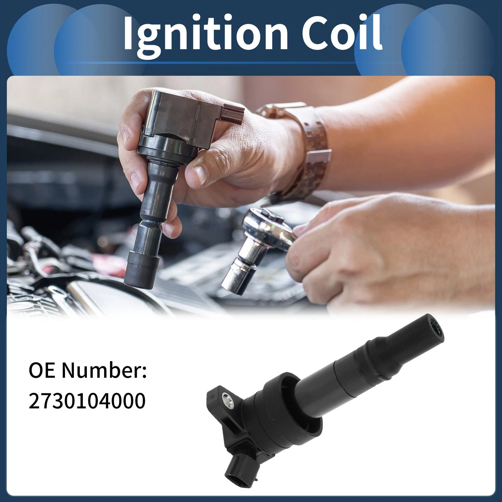 Ignition Coil Pack No. 2730104000 for Hyundai i10 (2012–2017)