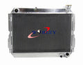 Aluminum Radiator + Fans for Toyota Landcruiser 60 Series FJ60 FJ61 FJ62 (1980-1990)
